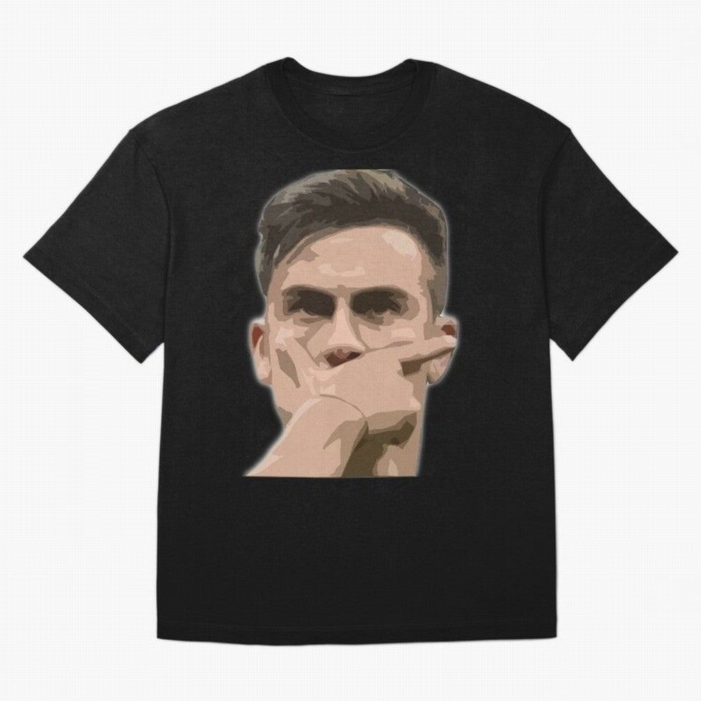 Dybala Oversized T-Shirt Join Supporters Worldwide for FIFA World Cup 2026 USA Canada Mexico for Fans of CR7 and Messi and France, Bringing Football Passion, Legendary Performances, Festival Vibes and Supporter Community; Ideal for Passionate Fans