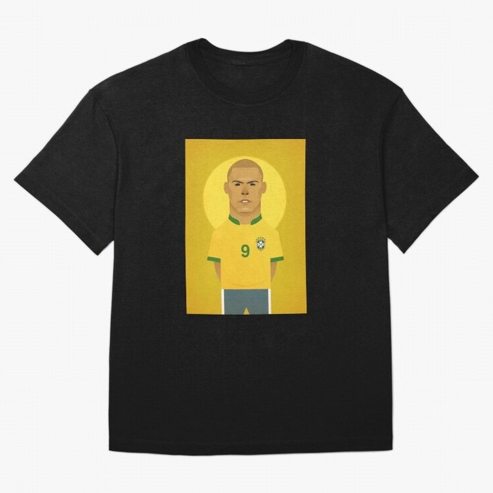 Brazilian Football Player from Milano Oversized T-Shirt Represent FIFA World Cup 2026 Built around Messi, Neymar and Mbappe, Portugal, Spain and Germany Energy, Match Day Excitement, Supporter Culture, Golden Goals and Global Football Passion;
