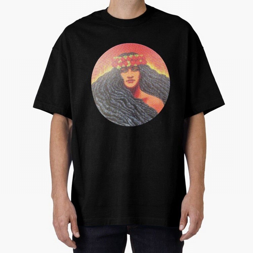 Goddess Pele Hawaii Volcano Oversized T-Shirt Back Your Heroes with FIFA World Cup 2026 Inspired by Messi, CR7 and Mbappe, Portugal, Spain and Germany Energy, Global Supporter Spirit, Legendary Goals, National Colors and Tournament Celebration;
