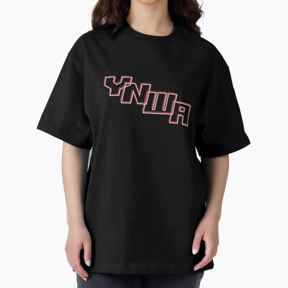 YNWA - You'll Never Walk Alone Oversized T-Shirt Bring a Vintage Feel to Global Football Passion for FIFA World Cup 2026 Group Stage, Driven by Neymar, Haaland and Cristiano Ronaldo, Germany, Stadium Chants, National Pride, Trophy Dreams and