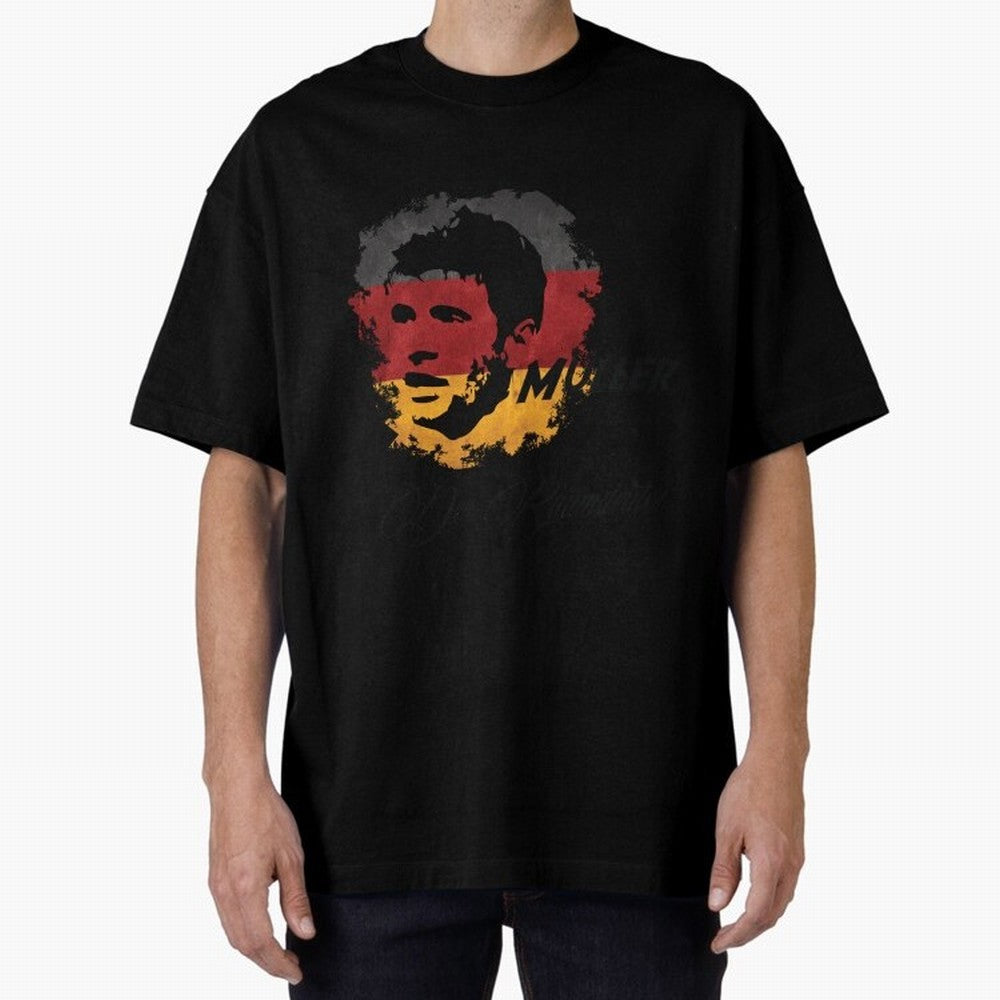 Germany Thomas Muller World Cup 2014 Oversized T-Shirt Step into Global Football Passion for FIFA World Cup 2026 USA Canada Mexico, Filled with Messi, Neymar and Mbappe, Spain, Football History, Final Match Energy, Crowd Noise and Once in a