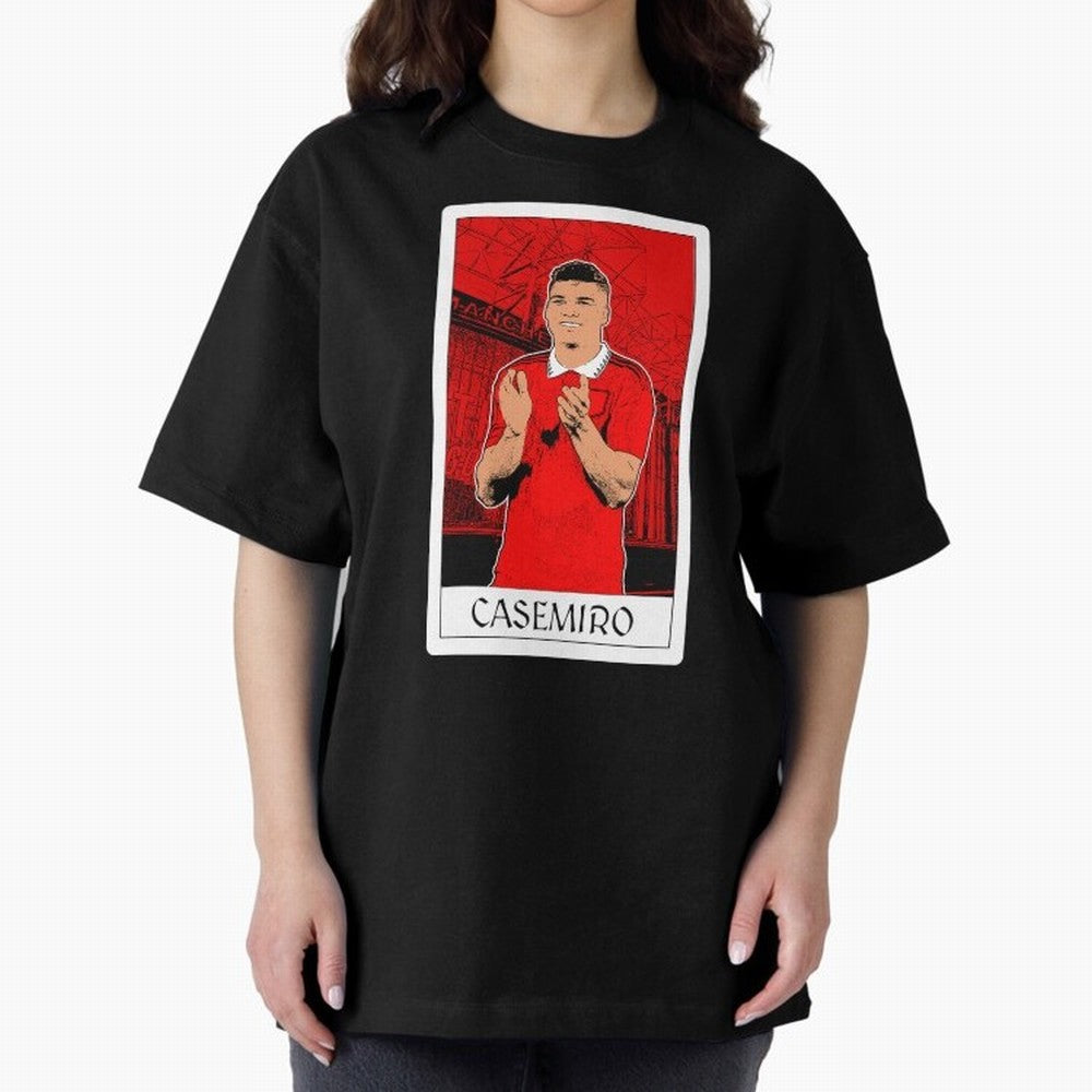 Casemiro Oversized T-Shirt Celebrate Golden Goal Energy in FIFA World Cup 2026 for Fans of Haaland and Netherlands, Bringing Championship Spirit, Famous Goals, Roaring Crowds and International Football Unity; Built for Supporters Chasing Trophy