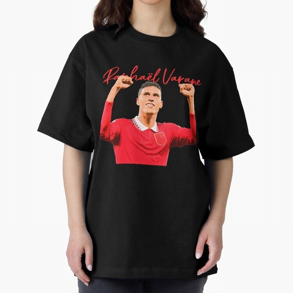 Rafael Varane Oversized T-Shirt Join the FIFA World Cup 2026 Journey through Neymar Highlights, Brazil Pride, Stadium Memories, Football Loyalty, International Chants and Championship Tradition; Created for Match Day Parties, Soccer Gifts, Fan