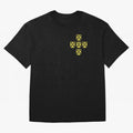 Golden Quinas Portugal Oversized T-Shirt Celebrate Golden Goal Energy in FIFA World Cup 2026 Spirit, Celebrating Brazil, Neymar, Haaland and Cristiano Ronaldo, Supporter Pride, Iconic Celebrations, Legendary Names and Global Match Day Energy; Great