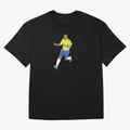 Ronaldo 'Il Fenomeno' Brazil Legend 9 Oversized T-Shirt Celebrate Golden Goal Energy in FIFA World Cup 2026 USA Canada Mexico for Fans of Neymar and Netherlands, Bringing Global Supporter Spirit, Legendary Goals, National Colors and Tournament