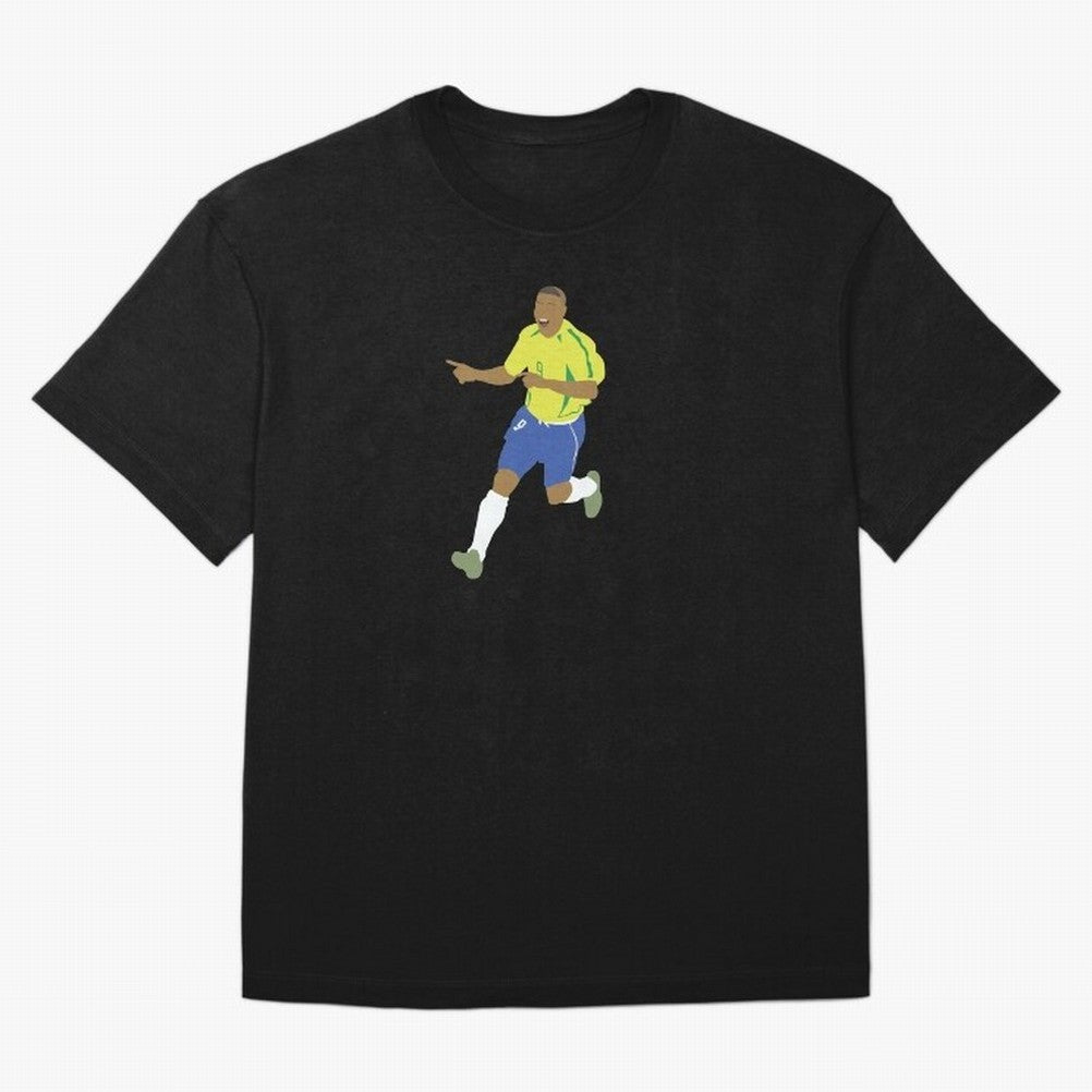Ronaldo 'Il Fenomeno' Brazil Legend 9 Oversized T-Shirt Celebrate Golden Goal Energy in FIFA World Cup 2026 USA Canada Mexico for Fans of Neymar and Netherlands, Bringing Global Supporter Spirit, Legendary Goals, National Colors and Tournament