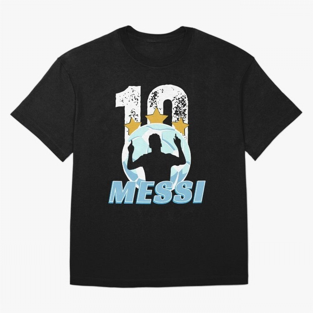 Messi 10 Classic T-Shirt Capture FIFA World Cup 2026 USA Canada Mexico Spirit, Filled with France and Portugal, Messi and Cristiano Ronaldo, Fan Favorite Moments, National Team Passion, Big Match Drama and Soccer History; Great for Watch Parties,