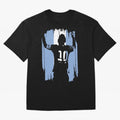 Messi The GOAT Classic T-Shirt Fuel the Hype around FIFA World Cup 2026 Group Stage Spirit, with France and Portugal, Messi, Neymar and Mbappe, Vintage Soccer Flavor, Modern Football Stars, National Flags and Final Night Emotion; Made for