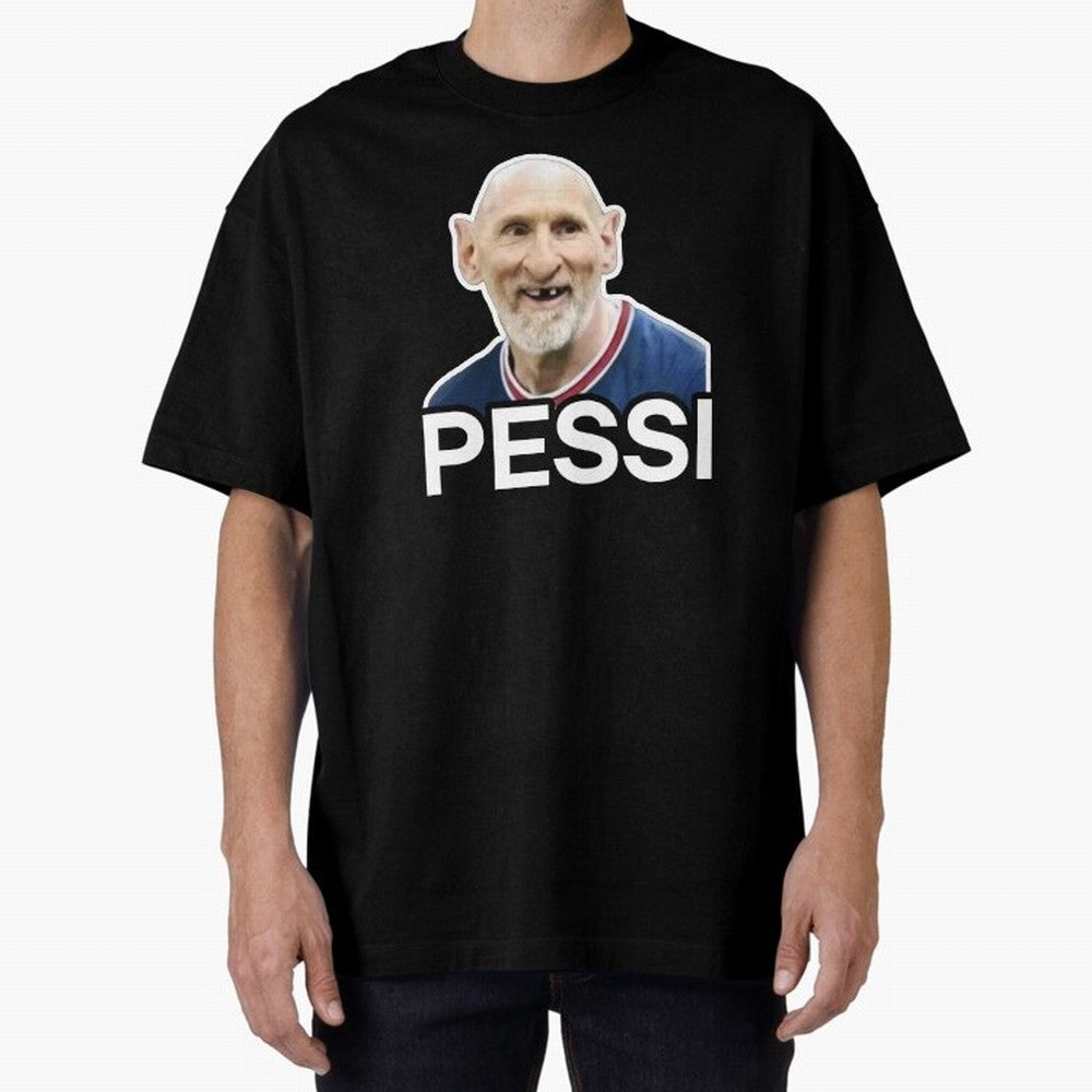 PESSI MEME Classic T-Shirt Capture Match Day Hype around FIFA World Cup 2026 USA Canada Mexico, Messi, Argentina and Brazil, Game Day Rituals, Football Legends, Country Pride and the Road to the Final; Ideal for Football Dads, Football Moms,