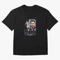 Lionel Messi Argentinian La Pulga Oversized T-Shirt Honor Football Greatness during Global Football Passion for FIFA World Cup 2026 USA Canada Mexico, Inspired by CR7, England, Supporter Pride, Iconic Celebrations, Legendary Names and Global Match