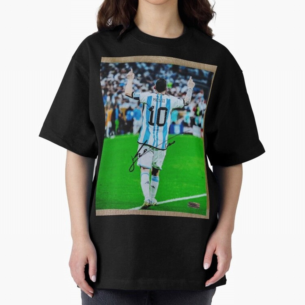 Lionel Messi Essential T-Shirt Turn Up for Match Day Hype around FIFA World Cup 2026 USA Canada Mexico, Cristiano Ronaldo, Portugal, Spain and Germany, Retro Football Energy, Iconic Rivalries, Trophy Chase Drama and Stadium Atmosphere; Created for