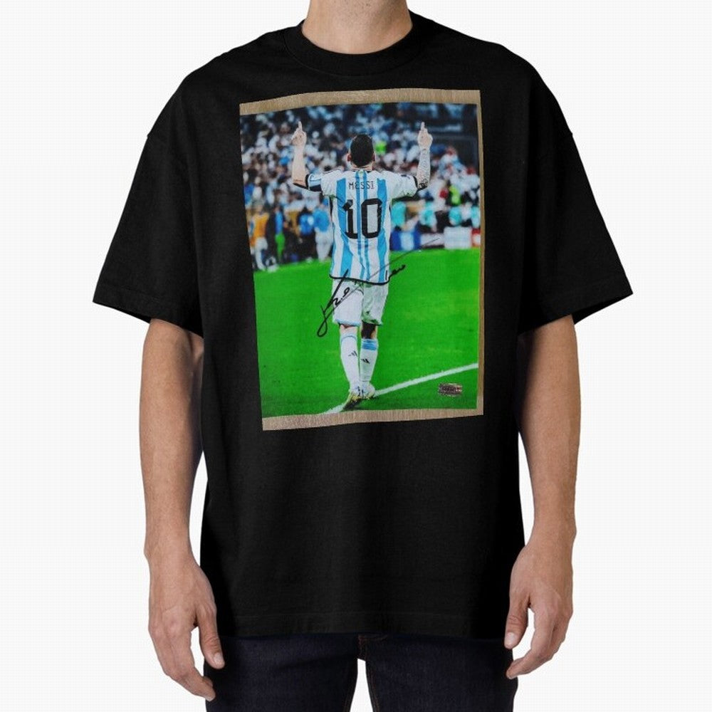 Lionel Messi Essential T-Shirt Turn Up for Match Day Hype around FIFA World Cup 2026 USA Canada Mexico, Cristiano Ronaldo, Portugal, Spain and Germany, Retro Football Energy, Iconic Rivalries, Trophy Chase Drama and Stadium Atmosphere; Created for