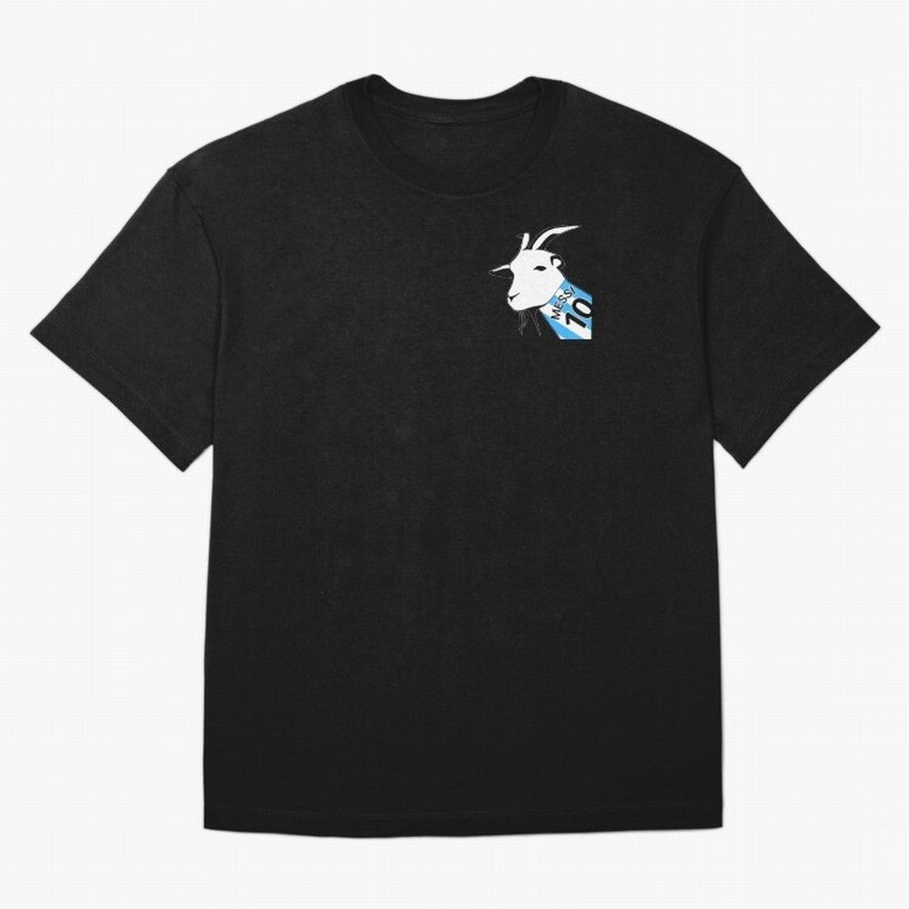 Messi Goat Classic T-Shirt Capture Stadium Memories from FIFA World Cup 2026 Group Stage Spirit, Featuring England and Germany, Messi and Cristiano Ronaldo, Football Festival Excitement, Trophy Ambitions, Country Rivalries and Star Player Buzz;