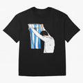 Lionel Messi holding his shirt, Argentina copa america Classic T-Shirt Create the FIFA World Cup 2026 Journey through Mbappe and Neymar Highlights, Brazil Pride, Football History, Final Match Energy, Crowd Noise and Once in a Lifetime Moments;