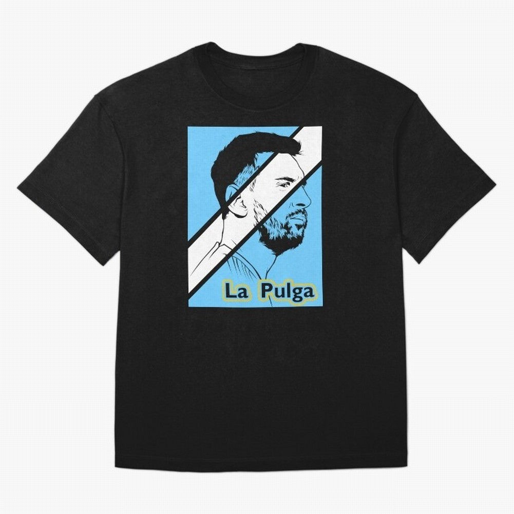 L Messi - Iconic Oversized T-Shirt Celebrate Fan Culture around FIFA World Cup 2026 Group Stage for Fans of Mbappe and Portugal, Spain and Germany, Bringing Tournament Hype, Historic Matchups, Family Viewing Parties and Global Sports Pride; Perfect