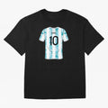 Jersey Illustration LeoMessi Classic T-Shirt Feel the Heartbeat of FIFA World Cup 2026 USA Canada Mexico for Fans of CR7 and Messi and Argentina, France and Brazil, Bringing Game Day Rituals, Football Legends, Country Pride and the Road to the