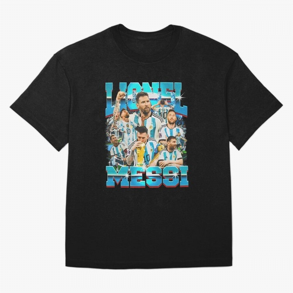 Lionel Messi Bootleg Essential T-Shirt Experience the Global Stage of FIFA World Cup 2026 Group Stage with Messi, Spain and Netherlands Energy, Football Festival Excitement, Trophy Ambitions, Country Rivalries and Star Player Buzz; Made for Die
