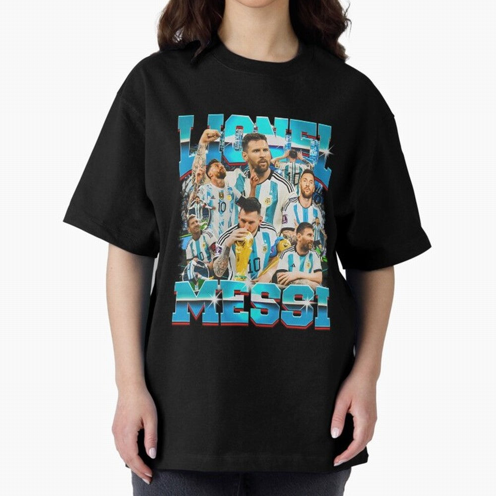 Lionel Messi Bootleg Essential T-Shirt Experience the Global Stage of FIFA World Cup 2026 Group Stage with Messi, Spain and Netherlands Energy, Football Festival Excitement, Trophy Ambitions, Country Rivalries and Star Player Buzz; Made for Die