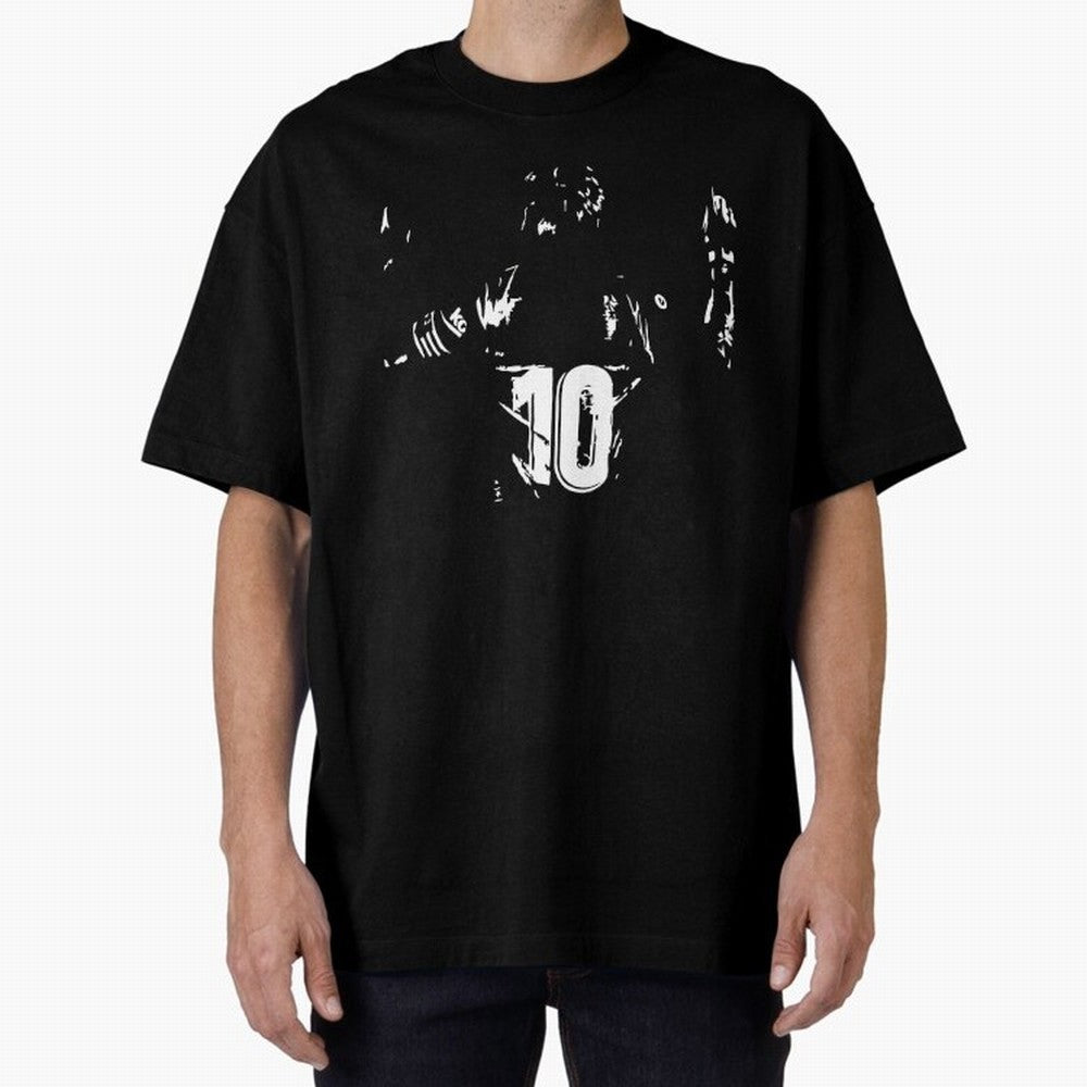 The Greatest Lionel Messi No.10 Oversized T-Shirt Feel the FIFA World Cup 2026 USA Canada Mexico Journey through Messi, Neymar and Mbappe Highlights, Argentina and Brazil Pride, Stadium Chants, National Pride, Trophy Dreams and Unforgettable