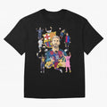 MESSI10 Oversized T-Shirt Elevate Global Football Passion for FIFA World Cup 2026 Group Stage, Featuring Messi, CR7 and Mbappe, England, Match Day Excitement, Supporter Culture, Golden Goals and Global Football Passion; Perfect for People Who Love