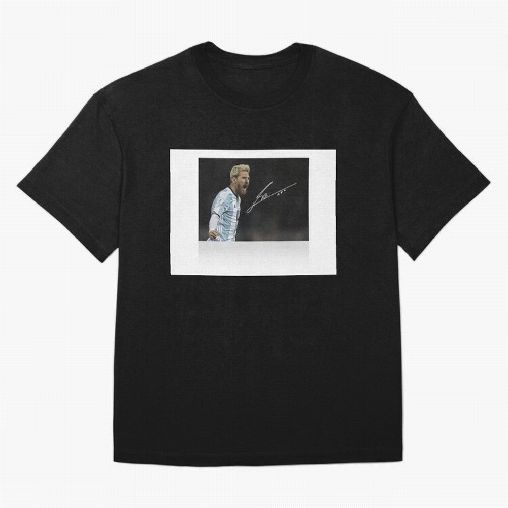 Lionel Messi Essential T-Shirt Celebrate Golden Goal Energy in Match Day Hype around FIFA World Cup 2026 USA Canada Mexico, Messi, England, France and Netherlands, Football History, Final Match Energy, Crowd Noise and Once in a Lifetime Moments;