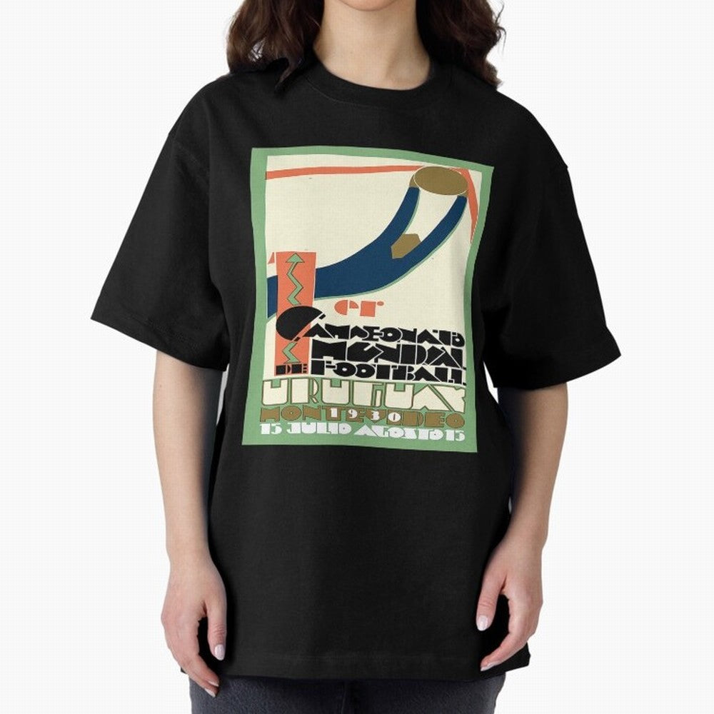 Uruguay 1930 World Cup Classic T-Shirt Show Fan Pride Across FIFA World Cup 2026 Spirit, Capturing Netherlands, Messi, Neymar and Mbappe, Vintage Soccer Flavor, Modern Football Stars, National Flags and Final Night Emotion; Perfect for People Who