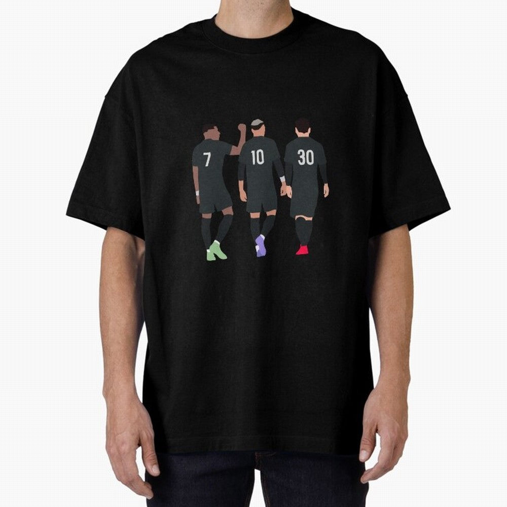 Messi Neymar France Football Players Trio MMN Classic T-Shirt Show Love for Legendary Goals in FIFA World Cup 2026 Spirit, Driven by England, Haaland, Sports Nostalgia, International Competition, Famous Players and Unforgettable Victories; Made for
