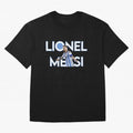 Lionel Messi Oversized T-Shirt Show Your Stadium Side during Match Day Hype around FIFA World Cup 2026 USA Canada Mexico, Messi and Cristiano Ronaldo, Brazil, Football Festival Excitement, Trophy Ambitions, Country Rivalries and Star Player Buzz;