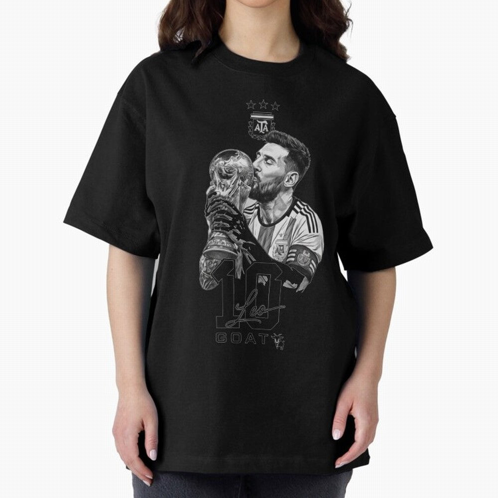 Messi GOAT World Cup Champion Classic T-Shirt Celebrate the Biggest Stage of FIFA World Cup 2026 USA Canada Mexico Spirit, Filled with Brazil, Cristiano Ronaldo, Haaland and CR7, Football History, Final Match Energy, Crowd Noise and Once in a