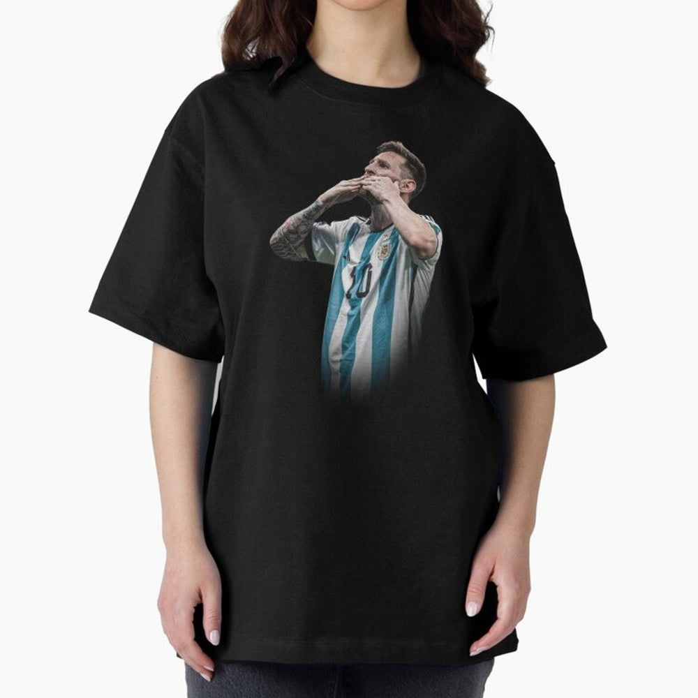 Messi Classic T-Shirt Honor the Football Icons of FIFA World Cup 2026 Group Stage Spirit, Highlighting France and Portugal, Messi, CR7 and Mbappe, Classic Soccer Heritage, Championship Pressure, Fan Loyalty and International Pride; Ideal for