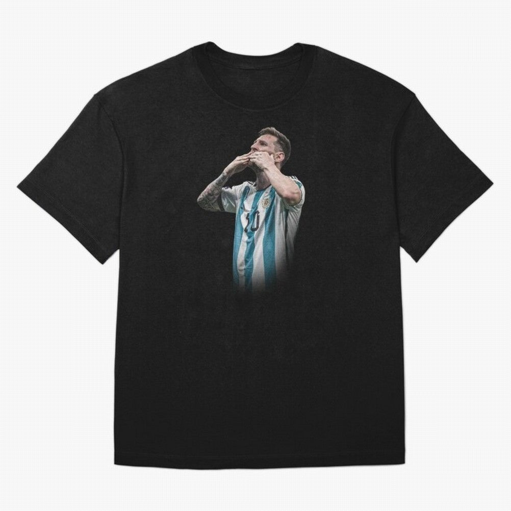 Messi Classic T-Shirt Honor the Football Icons of FIFA World Cup 2026 Group Stage Spirit, Highlighting France and Portugal, Messi, CR7 and Mbappe, Classic Soccer Heritage, Championship Pressure, Fan Loyalty and International Pride; Ideal for
