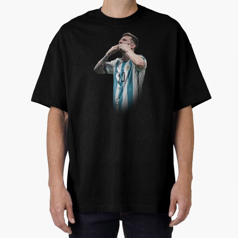 Messi Classic T-Shirt Honor the Football Icons of FIFA World Cup 2026 Group Stage Spirit, Highlighting France and Portugal, Messi, CR7 and Mbappe, Classic Soccer Heritage, Championship Pressure, Fan Loyalty and International Pride; Ideal for
