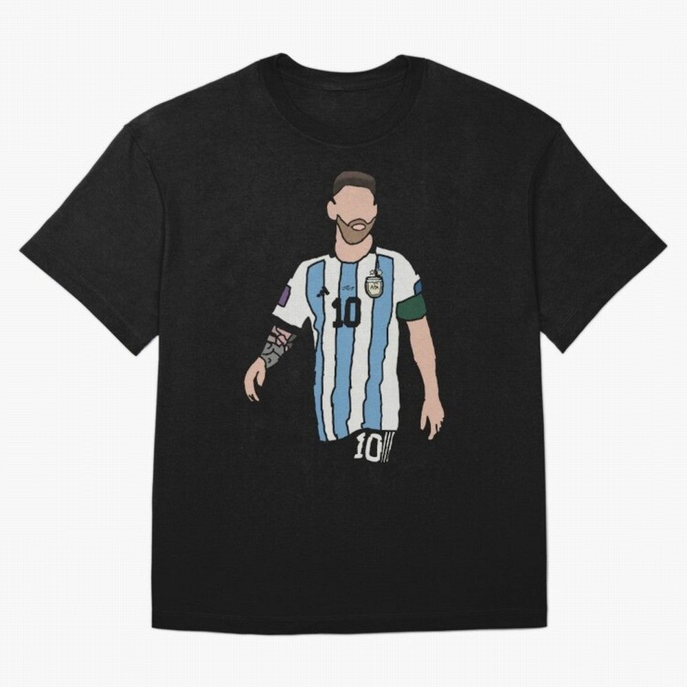 Lionel Messi Number 10 Campeones Del Mundo Essential T-Shirt Honor the Beautiful Game during Global Football Passion for FIFA World Cup 2026 USA Canada Mexico, Driven by CR7 and Messi, Spain, Soccer Culture, Superstar Moments, National Team Dreams