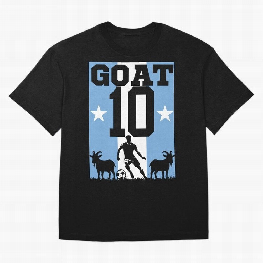 The Goat 10 Argentina World Cup 2026 Classic T-Shirt Make Every Match About FIFA World Cup 2026 USA Canada Mexico Capturing CR7, Spain Energy, Football History, Final Match Energy, Crowd Noise and Once in a Lifetime Moments; Perfect for Supporters