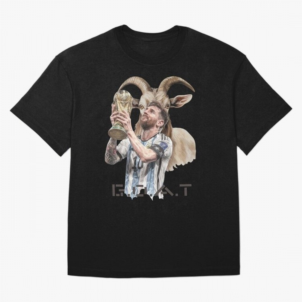The G.O.A.T of Football, Lionel Messi Classic T-Shirt Back Your Heroes with FIFA World Cup 2026 Group Stage Highlighting Messi, CR7 and Mbappe, England Energy, Supporter Pride, Iconic Celebrations, Legendary Names and Global Match Day Energy; Ideal