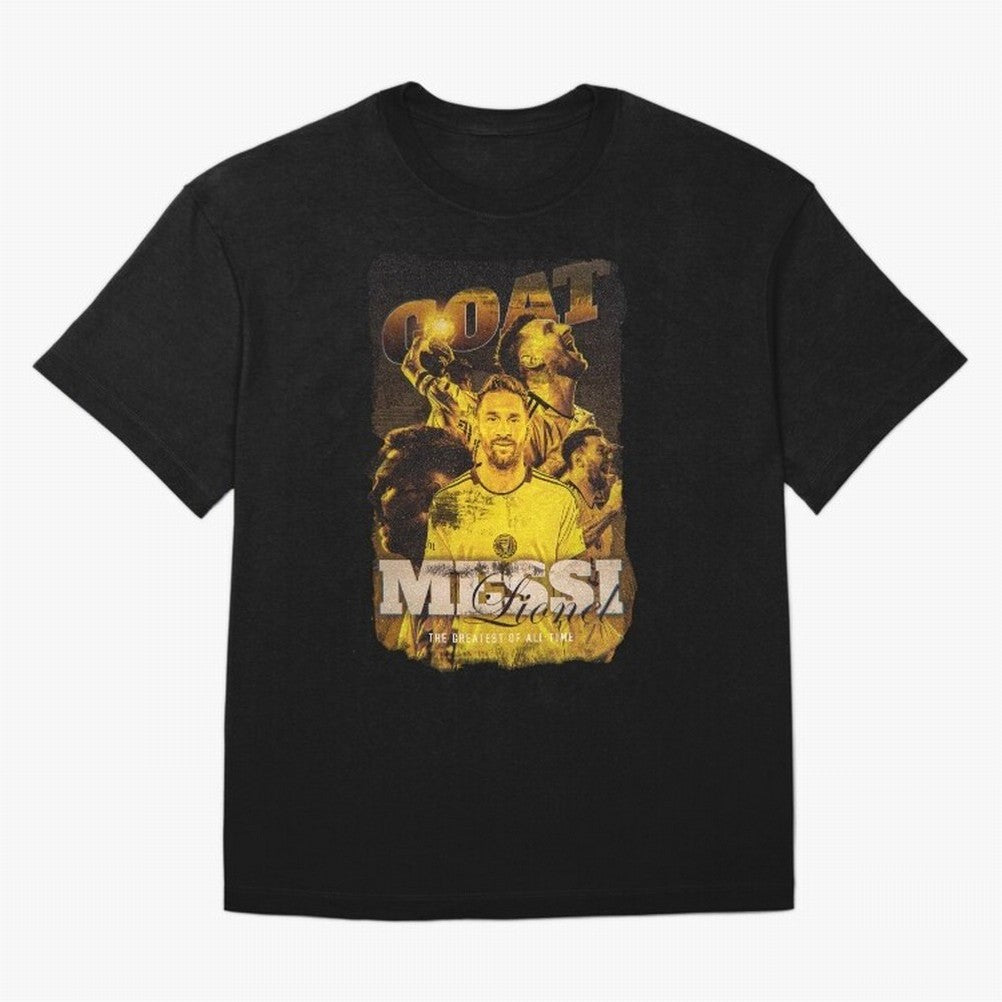 Lionel Messi The Goat Classic T-Shirt Treasure FIFA World Cup 2026 USA Canada Mexico Driven by Mbappe, France Energy, Champion Mindset, Group Stage Buzz, Knockout Tension and Passionate Fan Culture; Ideal for Football Dads, Football Moms, Friends,