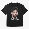 Lionel Messi Oversized T-Shirt Live the Energy of the FIFA World Cup 2026 USA Canada Mexico Journey through Messi, CR7 and Mbappe Highlights, Spain and Netherlands Pride, Classic Soccer Heritage, Championship Pressure, Fan Loyalty and International