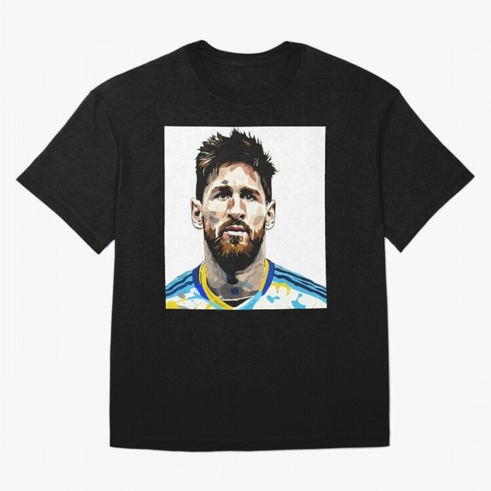 Lionel Messi Oversized T-Shirt Carry the Dream of FIFA World Cup 2026 Capturing Cristiano Ronaldo, Portugal Energy, Sports Nostalgia, International Competition, Famous Players and Unforgettable Victories; Ideal for Fans Who Follow Messi, Cristiano
