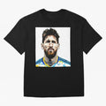 Lionel Messi Oversized T-Shirt Carry the Dream of FIFA World Cup 2026 Capturing Cristiano Ronaldo, Portugal Energy, Sports Nostalgia, International Competition, Famous Players and Unforgettable Victories; Ideal for Fans Who Follow Messi, Cristiano