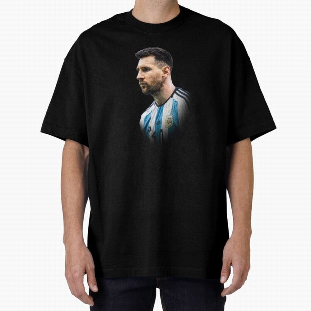 Lionel Messi Oversized T-Shirt Share the Excitement of FIFA World Cup 2026 USA Canada Mexico Spirit, Inspired by Spain and Netherlands, Messi, Neymar and Mbappe, Match Day Excitement, Supporter Culture, Golden Goals and Global Football Passion;