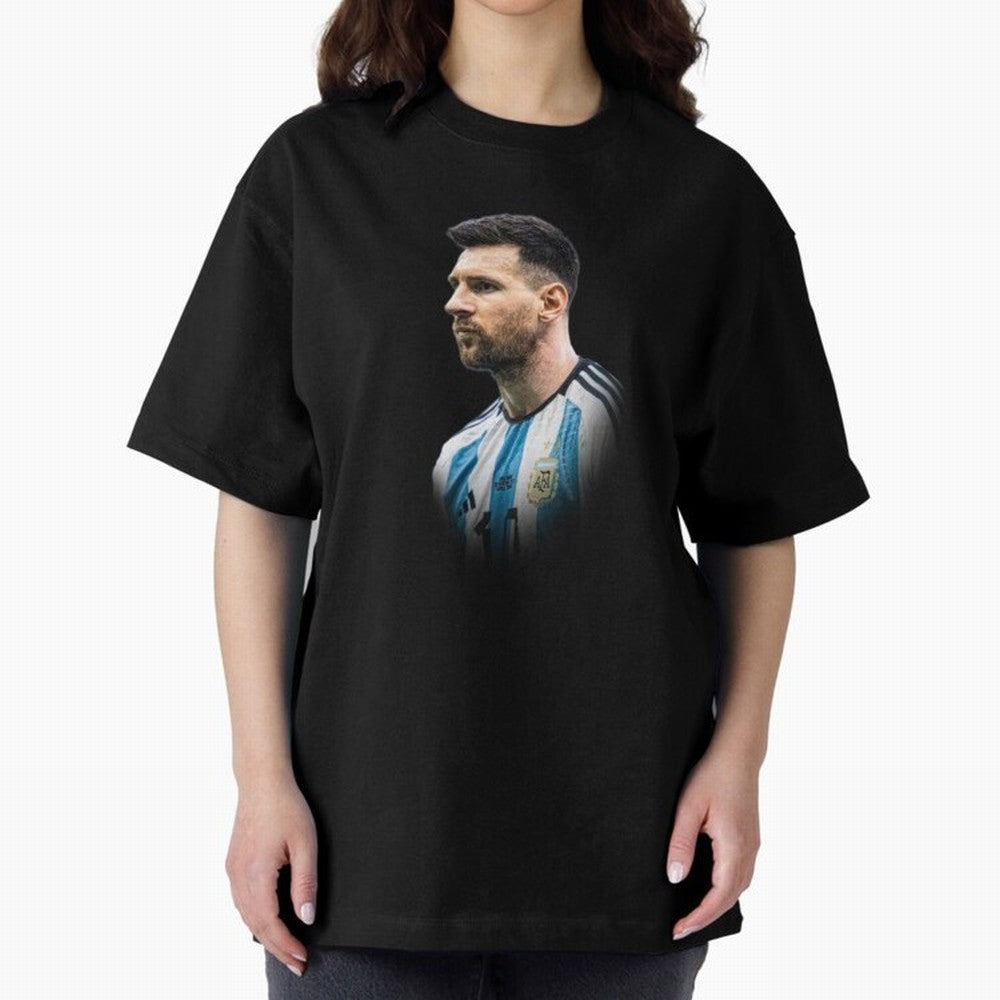 Lionel Messi Oversized T-Shirt Share the Excitement of FIFA World Cup 2026 USA Canada Mexico Spirit, Inspired by Spain and Netherlands, Messi, Neymar and Mbappe, Match Day Excitement, Supporter Culture, Golden Goals and Global Football Passion;