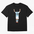 Lionel Messi Essential T-Shirt Bring Stadium Energy to FIFA World Cup 2026 USA Canada Mexico for Fans of Neymar, Haaland and Cristiano Ronaldo and Portugal, Bringing Sports Nostalgia, International Competition, Famous Players and Unforgettable
