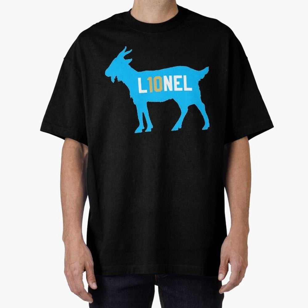 L10nel Goat - Lionel Messi Essential T-Shirt Remember Iconic Moments from FIFA World Cup 2026 for Fans of Haaland and Mbappe and Argentina and Brazil, Bringing Championship Spirit, Famous Goals, Roaring Crowds and International Football Unity; Made