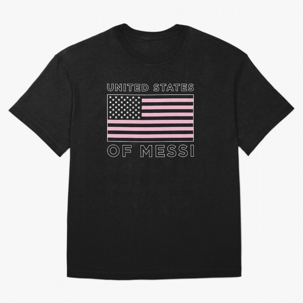 United States of Messi Oversized T-Shirt Represent Fans Who Live for Global Football Passion for FIFA World Cup 2026 Group Stage, Made for Messi, Neymar and Mbappe, France and Portugal, Football Festival Excitement, Trophy Ambitions, Country