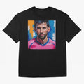 Vibrant Artistic Portrait of Lionel Messi (GOAT) - Digital painting (Version 3) Classic T-Shirt Join Supporters Worldwide for the FIFA World Cup 2026 Journey through CR7 Highlights, England and Germany Pride, Global Supporter Spirit, Legendary