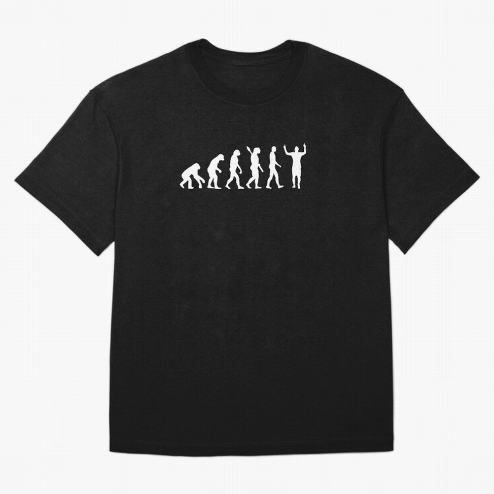 Messi Mankind Evolution Oversized T-Shirt Represent FIFA World Cup 2026 USA Canada Mexico Spirit, Built around Argentina and Brazil, Haaland and Mbappe, Game Day Rituals, Football Legends, Country Pride and the Road to the Final; Perfect for People