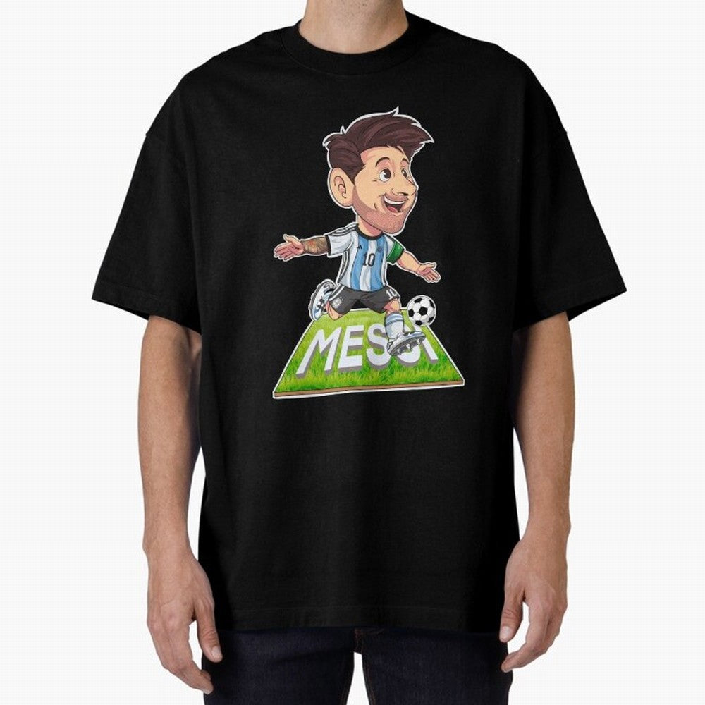 Lionel MESSI Oversized T-Shirt Remember FIFA World Cup 2026 USA Canada Mexico for Fans of Neymar and England and Germany, Bringing Football Passion, Legendary Performances, Festival Vibes and Supporter Community; Ideal for Football Dads, Football