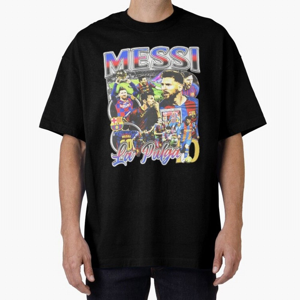 Lionel Messi Graphic Design Classic T-Shirt Live for the Drama of FIFA World Cup 2026 USA Canada Mexico for Fans of Neymar and England, France and Netherlands, Bringing Sports Nostalgia, International Competition, Famous Players and Unforgettable