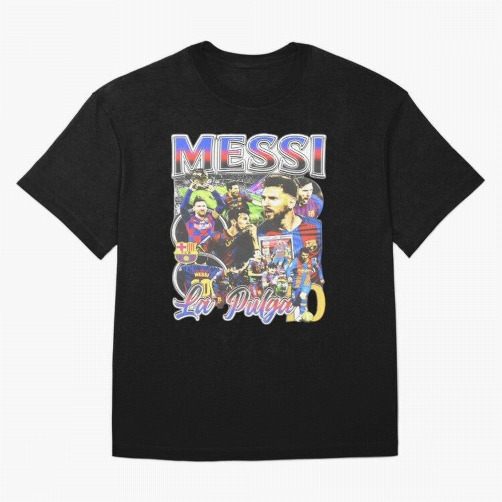 Lionel Messi Graphic Design Classic T-Shirt Live for the Drama of FIFA World Cup 2026 USA Canada Mexico for Fans of Neymar and England, France and Netherlands, Bringing Sports Nostalgia, International Competition, Famous Players and Unforgettable