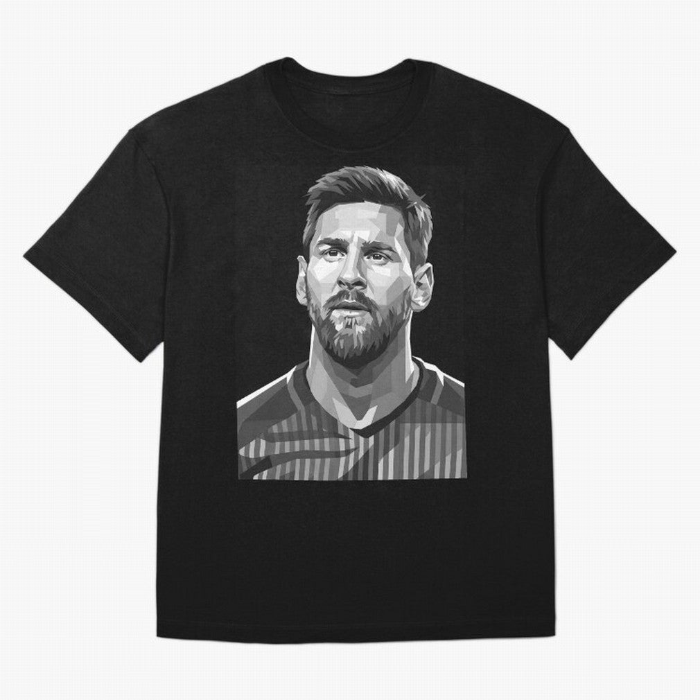 Messi grayscale Oversized T-Shirt Bring Legendary Rivalry Energy to FIFA World Cup 2026 Group Stage Spirit, Featuring Brazil, Portugal and Argentina, CR7, Supporter Pride, Iconic Celebrations, Legendary Names and Global Match Day Energy; Ideal for